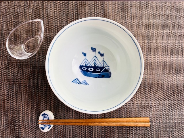 三人異人5寸深丼